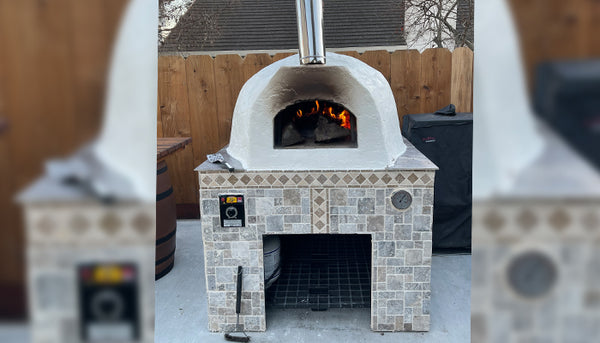 Forno Bravo 48 Inch Premio2G 120 Hybrid Freestanding Pizza Oven