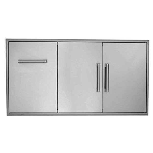 Coyote Double Access Door & Pull Out Drawers Combo