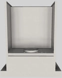 Vent A Hood 30" 600 CFM Contemporary Wall Mount Range Hood - 8' Ceiling Stainless Steel