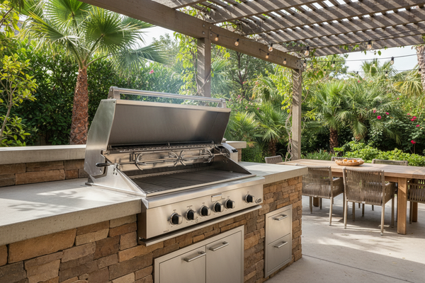 DCS BH1-48R 48-Inch Series 7 Built-In Gas Grill with Rotisserie