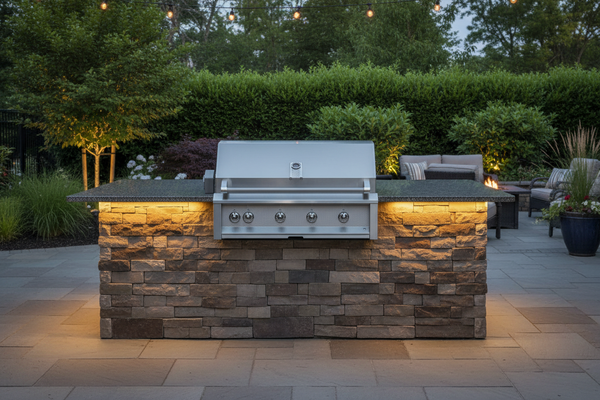 Aspire by Hestan 42-Inch Built-In Gas Grill with Rotisserie