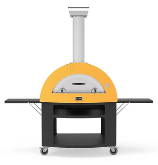 Alfa Moderno 5 Pizze Gas-Fired Pizza Oven In Fire Yellow