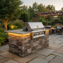 Aspire by Hestan 36-Inch Built-In Gas Grill with Infrared Sear Burner