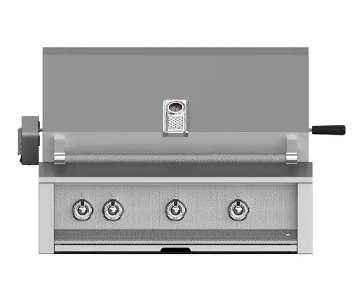 36-Inch Built-In Gas BBQ Grill With Sear, Rotisserie And U-Burner