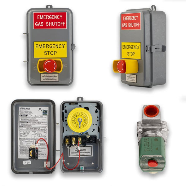 PGS Grills - ESTOP09 - Emergency Gas Shutoff with Timer