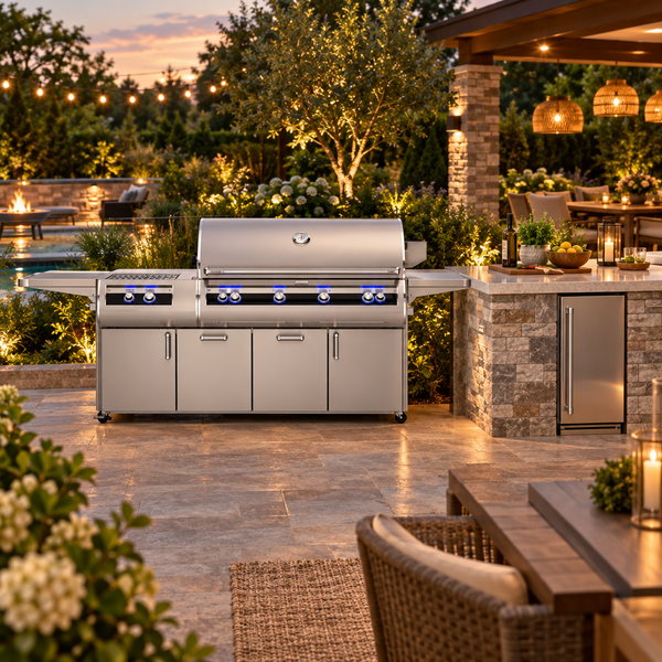 Fire Magic Echelon Diamond E1060s Freestanding Grill with Analog Thermometer and Power Burner