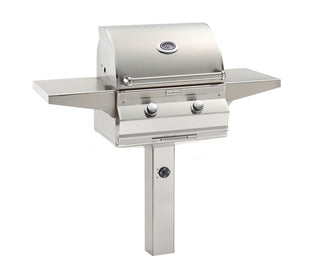 Fire Magic Choice C430s 24-Inch In-Ground Post Mount Gas Grill With Analog Thermometer