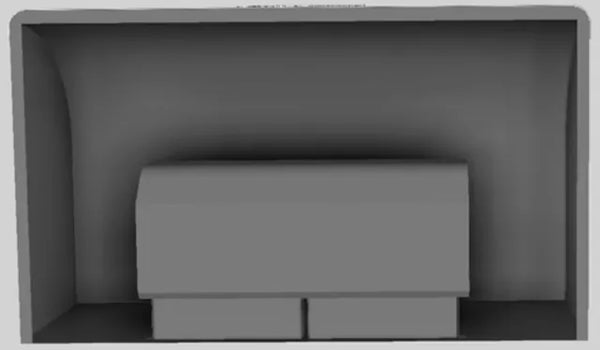 Vent A Hood 42'' 600 CFM Under Cabinet Retro Style Range Hood