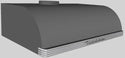 Vent A Hood 30'' 300 CFM Under Cabinet Retro Style Range Hood