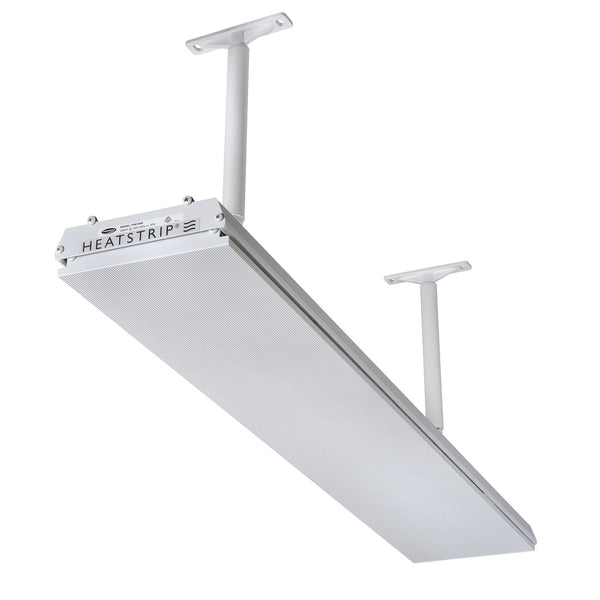 Heatstrip 48 inch 1200mm white extension pole for ceiling-mounted heater installation