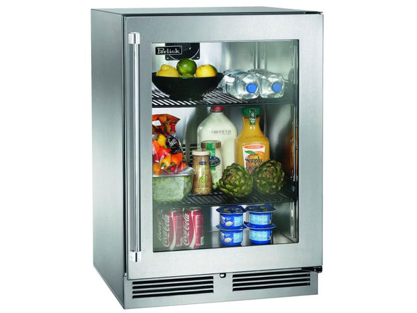 Perlick Signature Series Shallow Depth 18" Depth Marine Grade Refrigerator