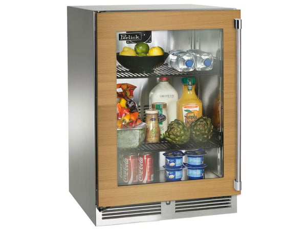 Perlick Signature Series Shallow Depth 18" Depth Marine Grade Refrigerator