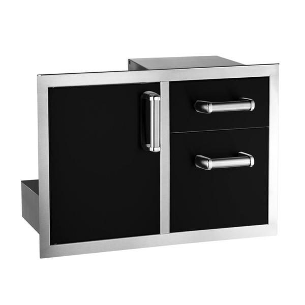 Fire Magic Echelon Black Door/Drawer Combo