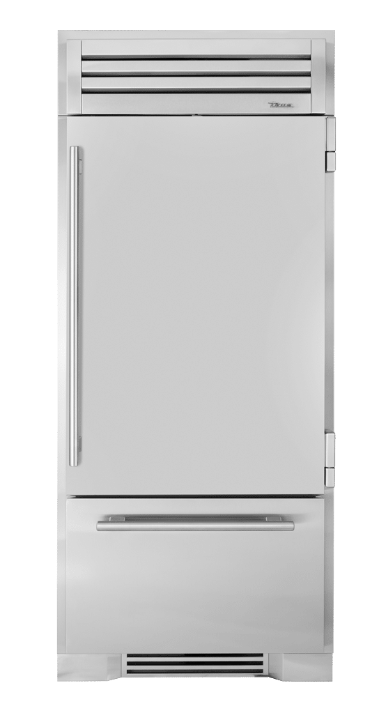 True 36 Inch Indoor Refrigerator with Solid Door