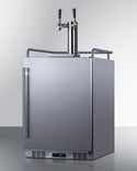 Summit 24 Inch Outdoor Rated Kegerator with Solid Door
