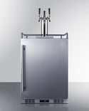 Summit 24 Inch Outdoor Rated Kegerator with Solid Door