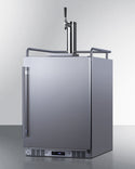Summit 24 Inch Outdoor Kegerator with Solid Door