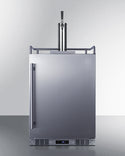 Summit 24 Inch Outdoor Kegerator with Solid Door