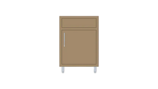Challenger Designs 24" Sink Base Cabinet