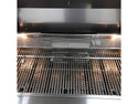 Mont Alpi 4-Burner 70-Inch Outdoor Gas Grill Island with Infrared Rear Burner & Rotisserie Kit - Stainless Steel