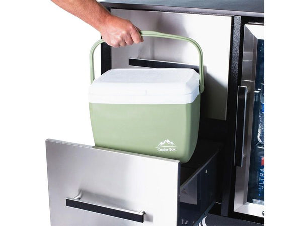 Mont Alpi Large Outdoor Prep Center / Large Bar Cart