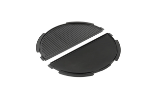 Big Green Egg Half Moon Cast Iron Plancha Griddle