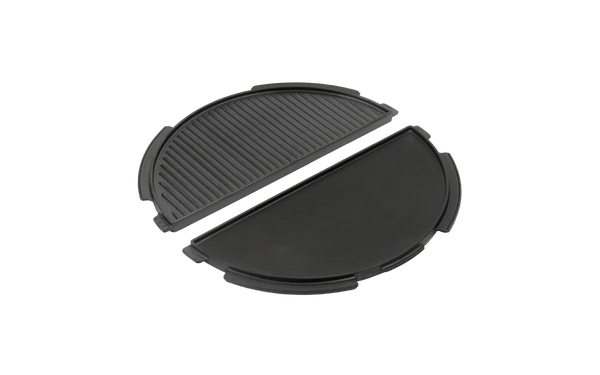 Big Green Egg Half Moon Cast Iron Plancha Griddle