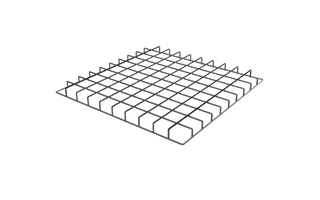Stainless Steel Grid Insert for Modular Nest System