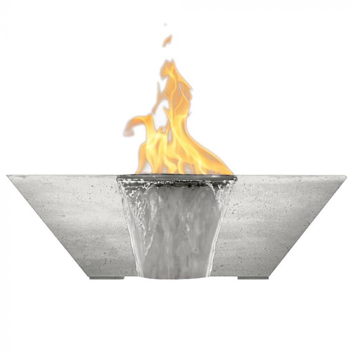 Prism Hardscapes Lombard Pedestal Fire Water Bowl - Thumbnail 2