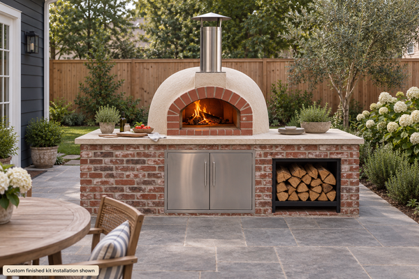 Forno Bravo Premio2G 100 40-Inch Wood-Fired Countertop Pizza Oven Kit
