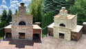 Forno Bravo 40 Inch Premio2G 100 Wood Freestanding Pizza Oven