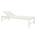 Catherine Aluminum Woven Chaise Lounge