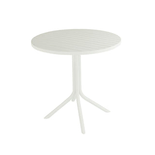 Kingsley Bate 30 Inch Aluminum Round Dining Table