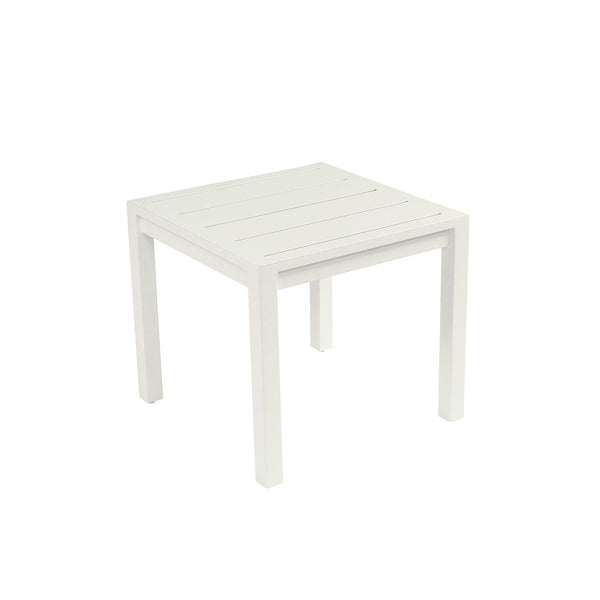 Kingsley Bate Catherine Aluminum Square Side Table