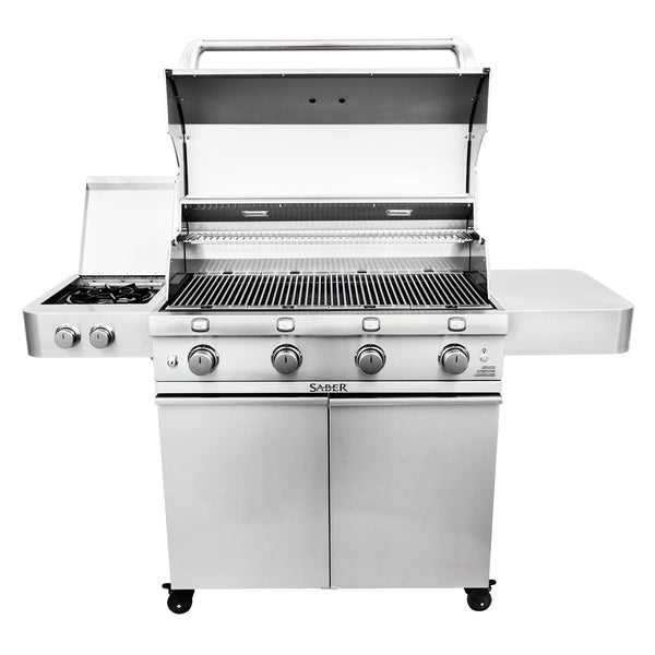 Saber Stainless Steel 4-Burner Gas Grill