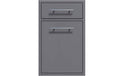 Challenger Design Waste Bin Pullout + Drawer