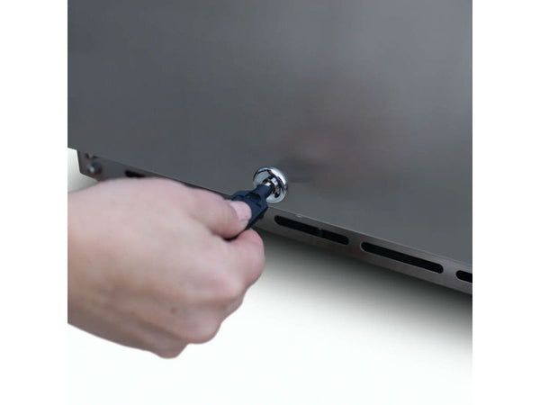Summerset 15 Inch Outdoor Refrigerator with Glass Door and Lock