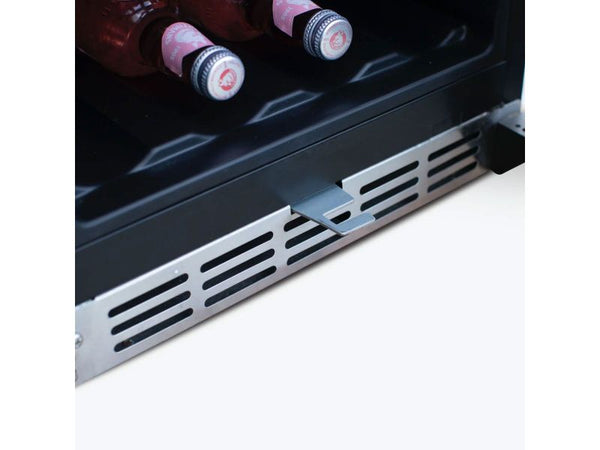 Summerset 15 Inch Outdoor Refrigerator with Solid Door and Lock