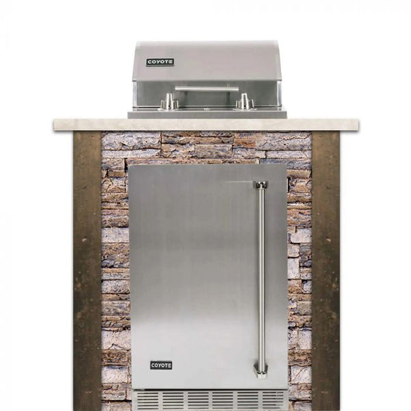 Coyote 3ft Electric Island - Refrigerator