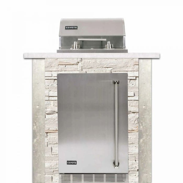 Coyote 3ft Electric Island - Refrigerator