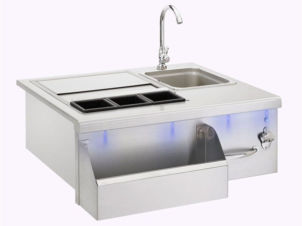 Summerset 30 Inch Beverage & Prep Station with LED Lights
