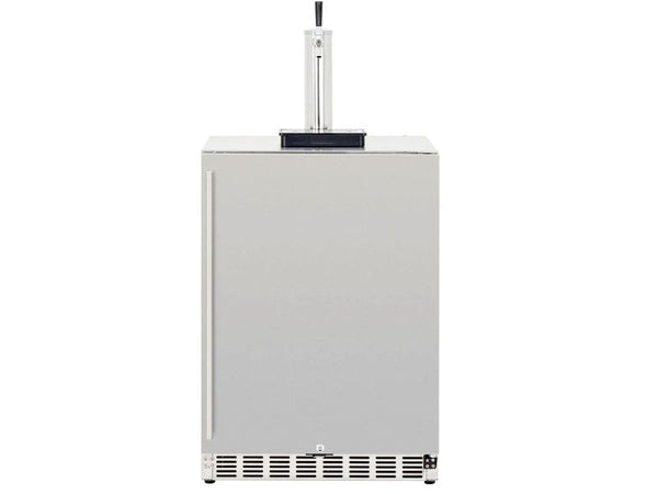 Summerset 24 Inch Outdoor Kegerator with Solid Door and Lock