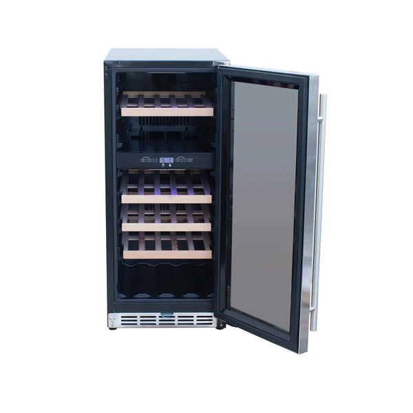 American Made Grills 15 Inch Outdoor Rated Wine Cooler