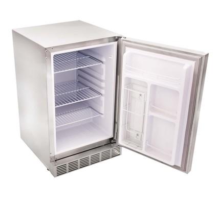 Saber 4.1 cu ft UL-Rated Stainless Steel Refrigerator