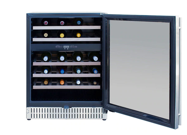 American Made Grills 24 Inch Outdoor Rated Wine Cooler