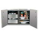 American Made Grills 36 Inch Dry Storage Pantry with Enclosed Cabinet