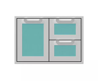 Buy bora-bora Hestan 30 Inch Double Drawer and Storage Door Combination