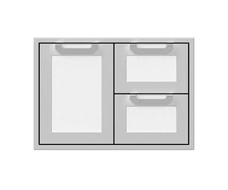 Buy froth Hestan 30 Inch Double Drawer and Storage Door Combination