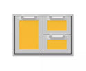 Hestan 30 Inch Double Drawer and Storage Door Combination