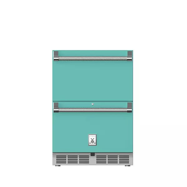 Hestan 24 Inch Outdoor Refrigerator and Freezer Drawers